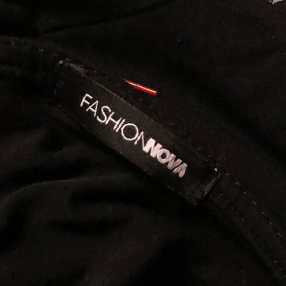 FASHION NOVA Black Bodysuit - Picture 2 of 5